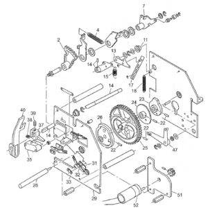 Getriebemotor (m.Zahnrad) – ab Ser.Nr.5301….