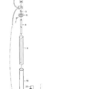 PVC-Rohr, schmale Ausführung – UV-beständig