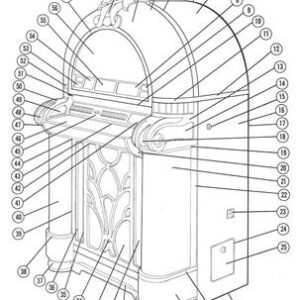 Wurlitzer 1050  – Service Manual (engl.)