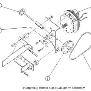 Turntable belt Wurlitzer 1700 – 2500