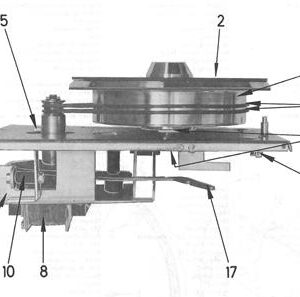 Antriebsriemen f. Plattenteller – Wurlitzer 1969 – 1974